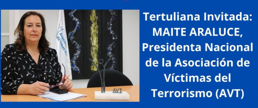 Maite Araluce conciencia sobre el terrorismo